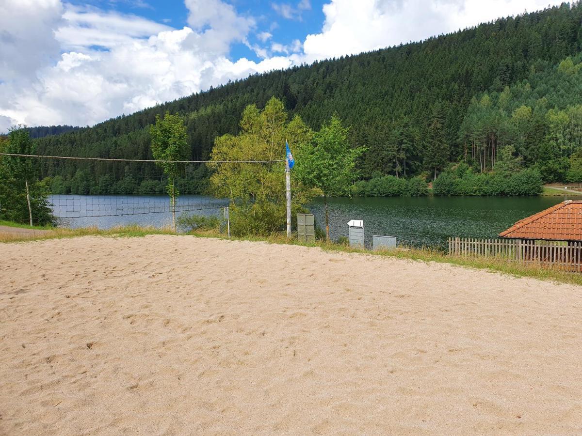 Haus Adler - Komplettes Ferienhaus Am Badesee Erzgrube Luaran gambar