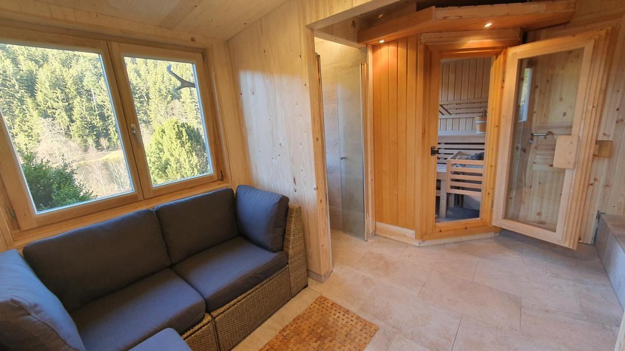 Haus Adler - Komplettes Ferienhaus Am Badesee Erzgrube Luaran gambar